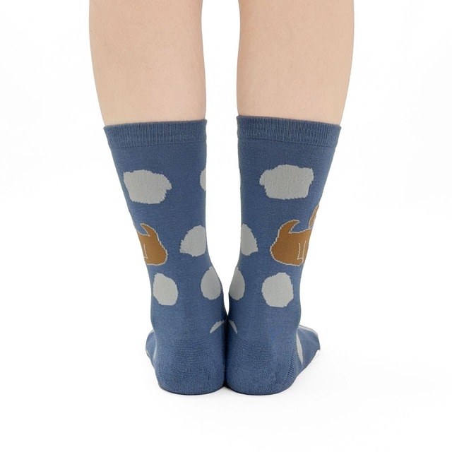 【JIN KITAMURA】北村人 SOCKS DOT POODLE ソックス ドット プードル