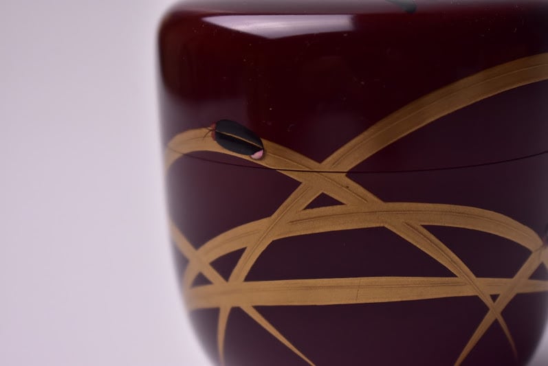 OUTLET】 早苗蒔絵 大棗 新井司平 輪島塗 ホタル 共箱 夏のデザイン