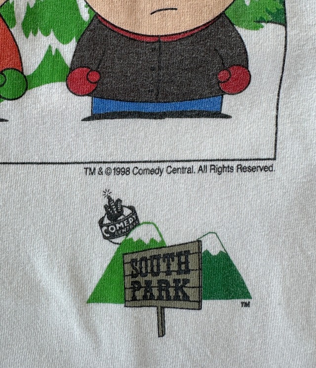 -SOUTH PARK- Vintage 90s XL Print T-shirt