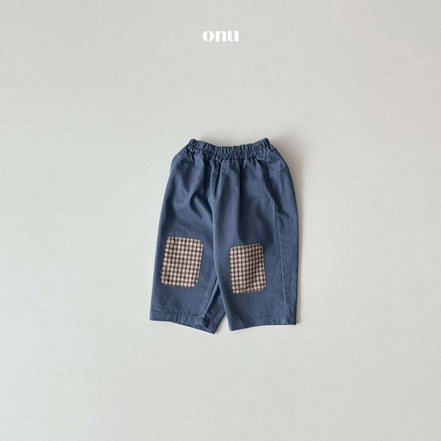 予約⌇ONU / Check patch pants
