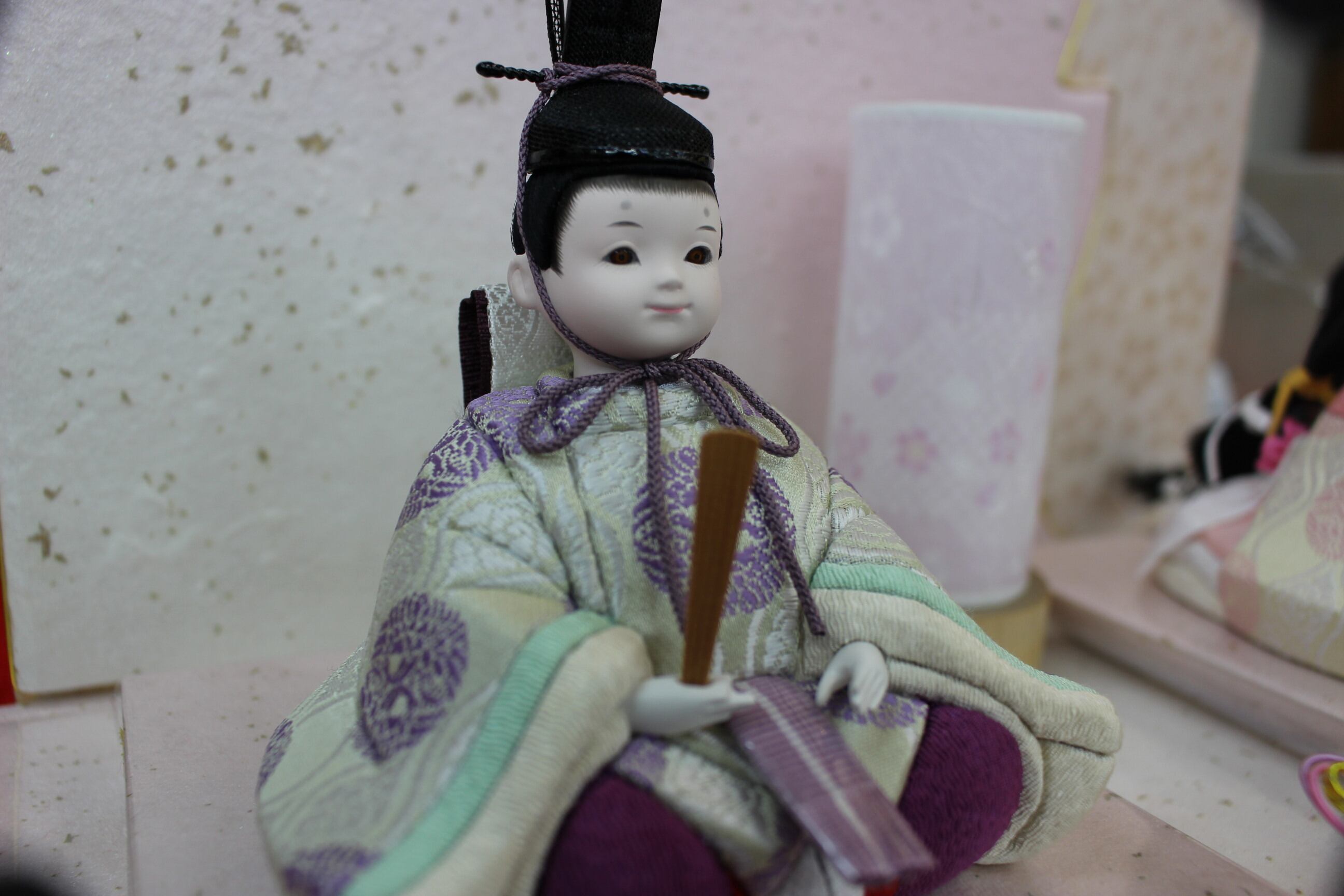 木目込人形　今様雛　縫nui (ぬい）「和紙さくら」 | SHIMADA DOLL powered by BASE