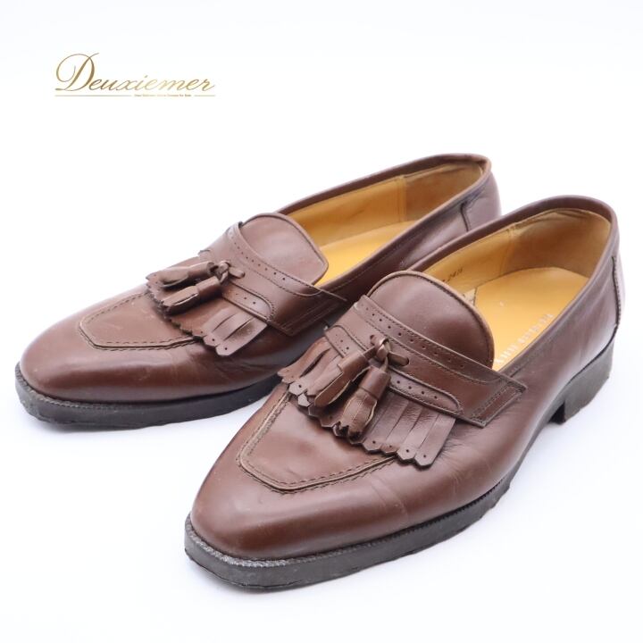 メンズファッション 24 1/2 BURBERRY バーバリー タッセルローファー