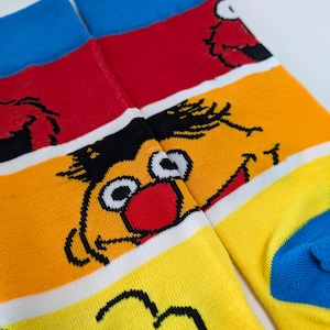 ♧【 crew socks / クルーソックス 】『 セサミストリート 』靴下 / ソックス 〚アメリカン雑貨 アメトイ〛