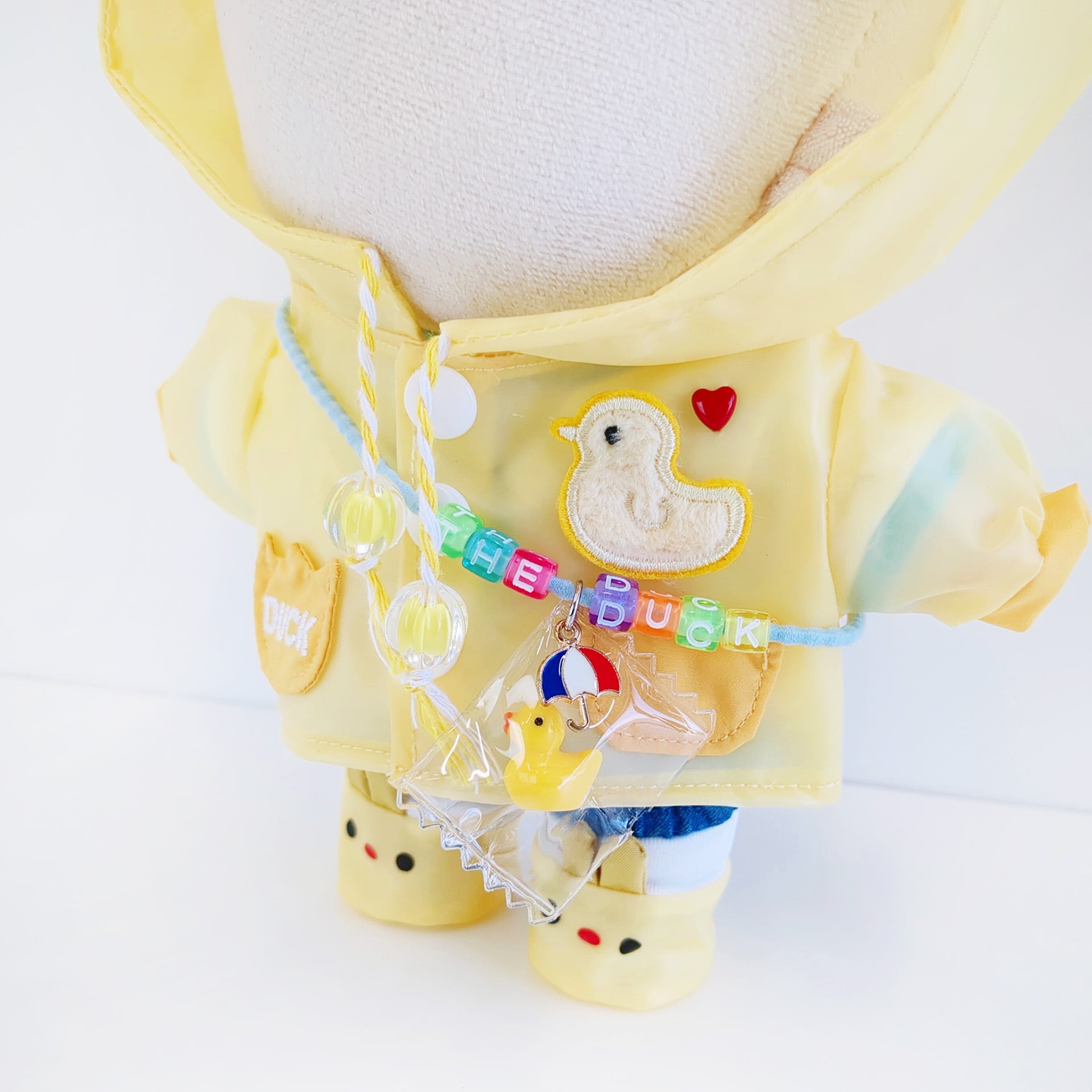 1333【20cm】DUCKレインコートセット | Little Closet │ ぬい服・ぬい
