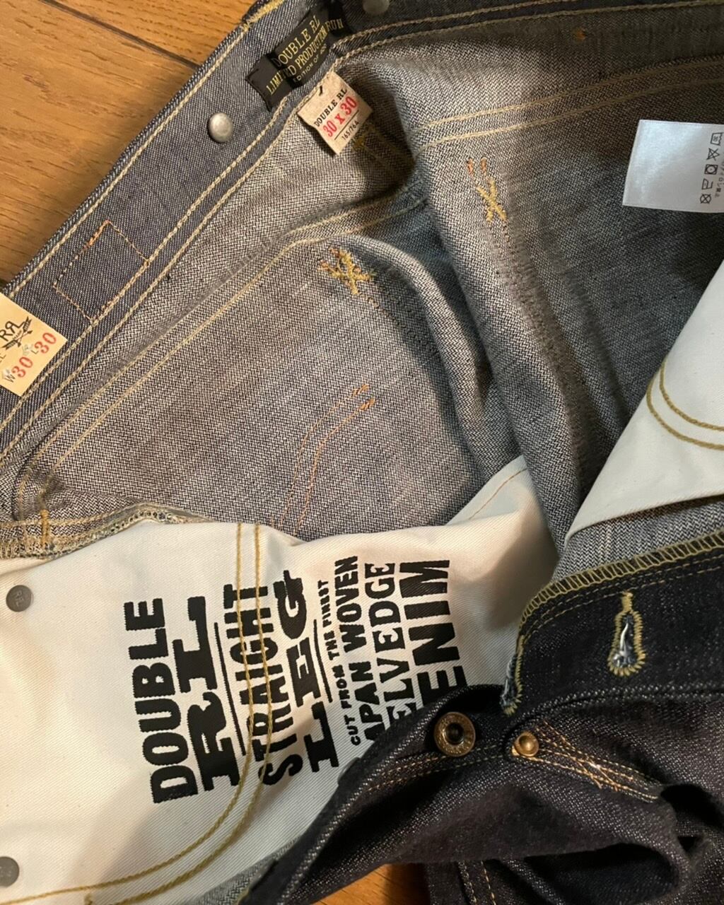 NOS(新古品) アメリカ製 RRL “131 Cowboy Overalls” 限定品 W30-L30