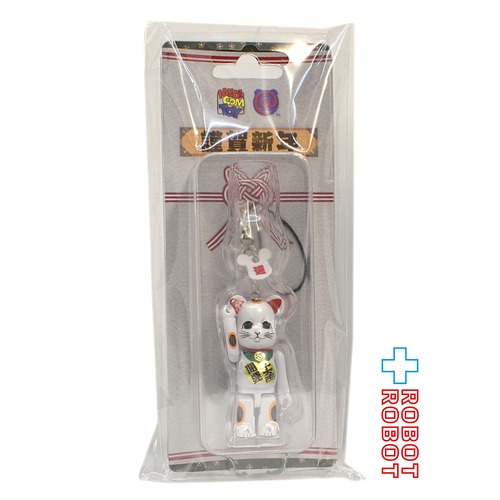 メディコム BE@RBRICK ベアブリック 2023 謹賀新年 招き猫 ストラップ 未開封