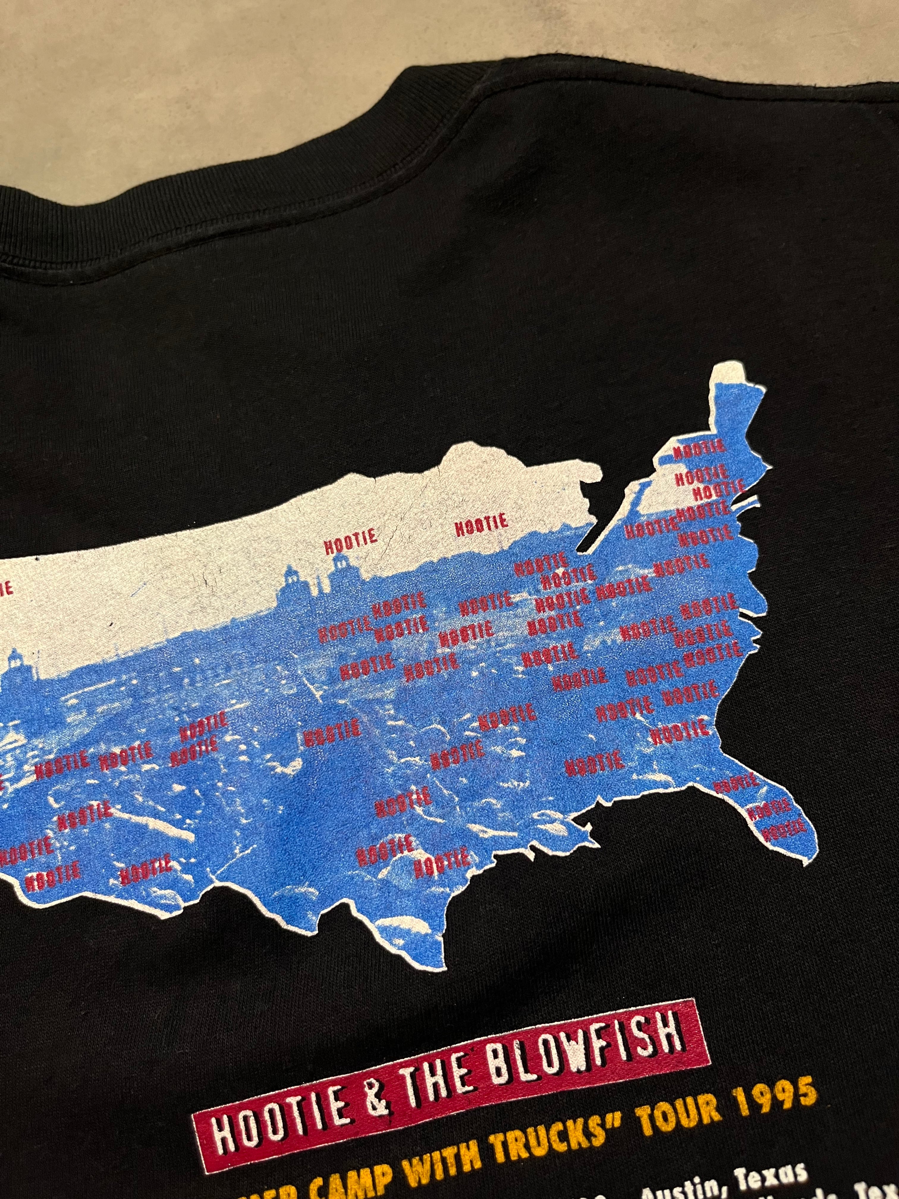 90's “HOOTIE & THE BLOWFISH” Band Tee Made in USA | RENGA CLOTHING