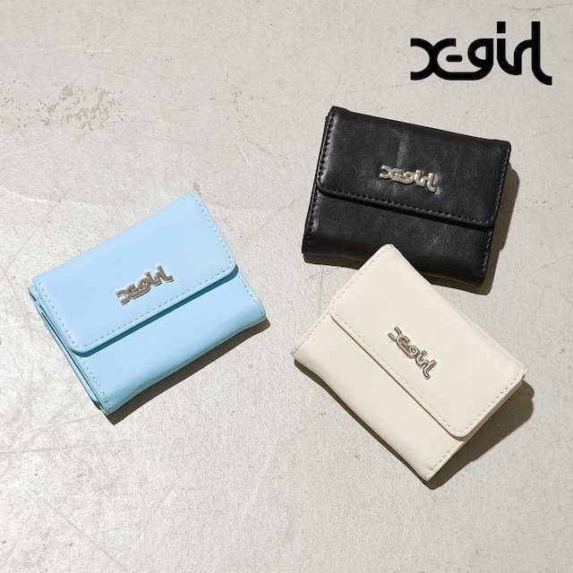 【X-girl】FAUX LEATHER MINI WALLET