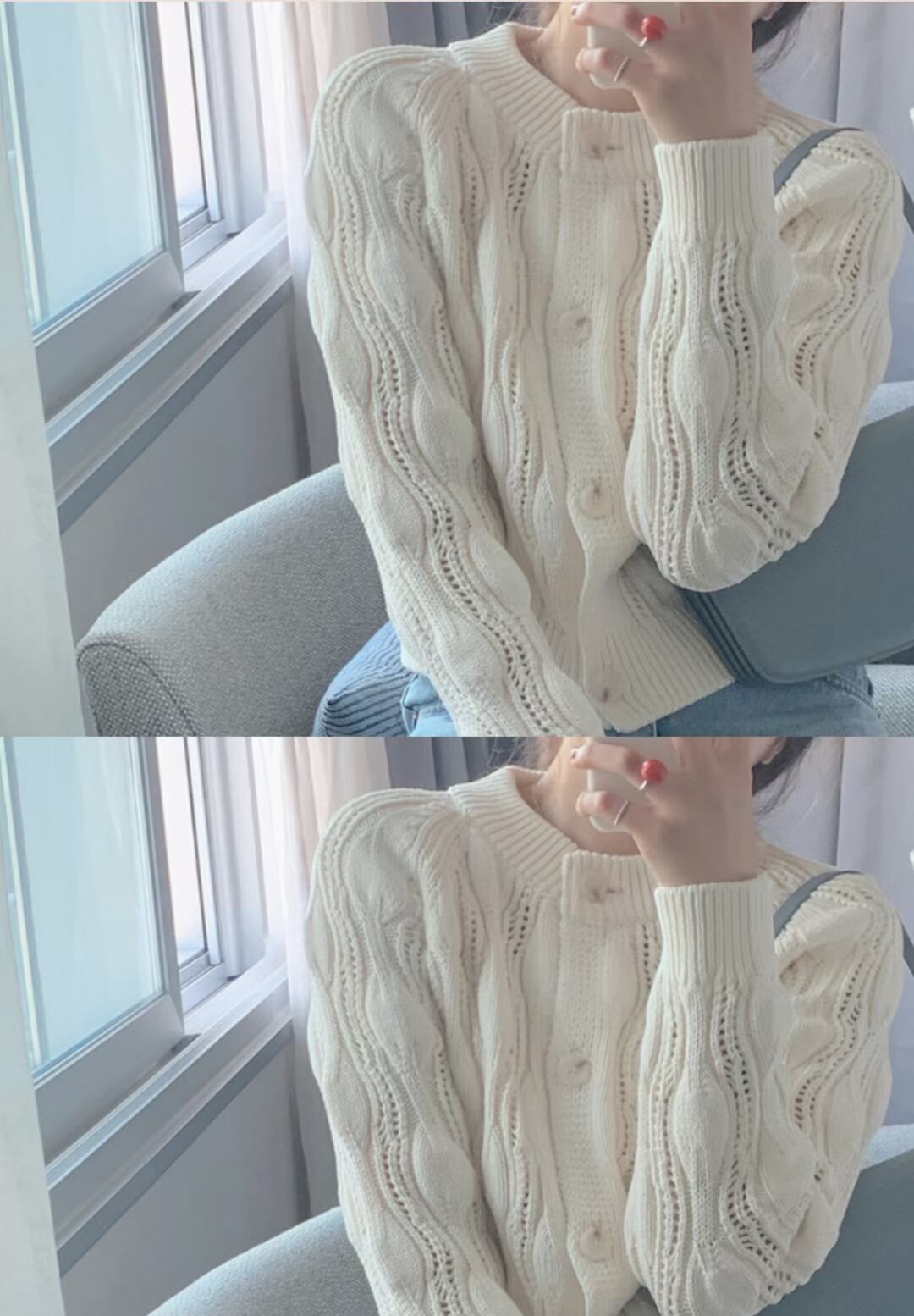 ショートカーディガン　AJ1079-1968