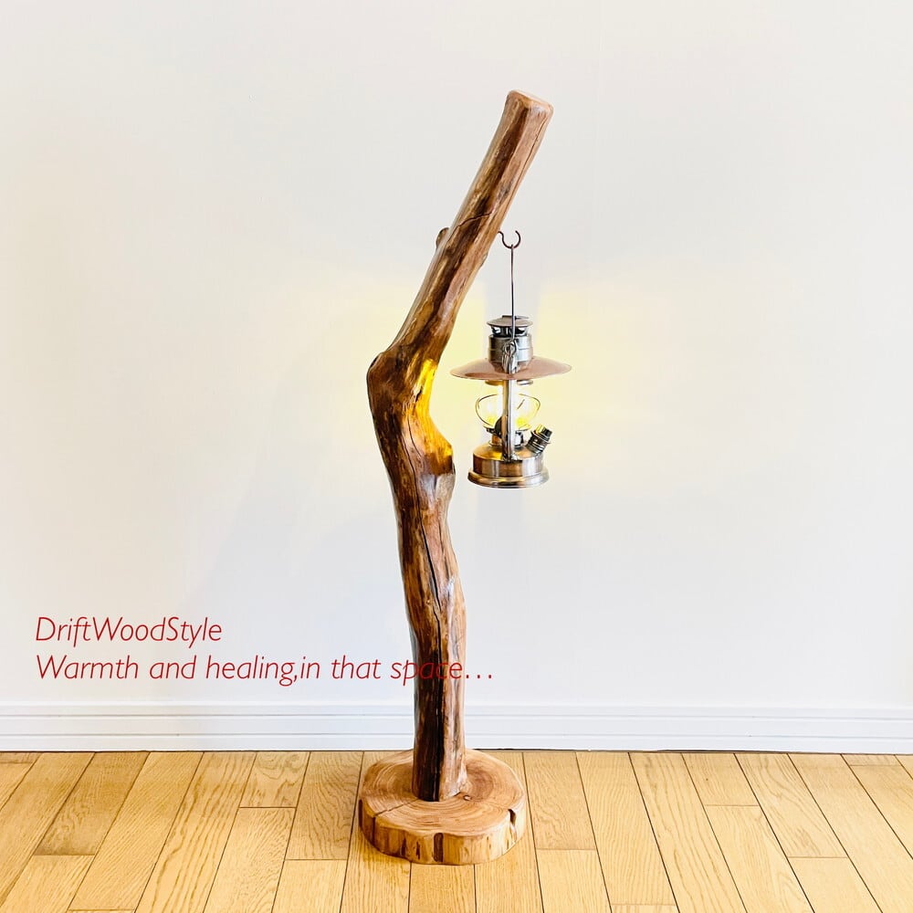 流木 インテリア約 170cm 木製台座付 driftwood interior 【公式通販】