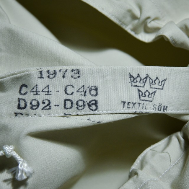 DEAD STOCK】60-70s Swedish Army Snow Camouflage Over Pants スウェーデン軍 スノーカモパンツ  オーバーパンツ | mark & collars (マークアンドカラーズ)