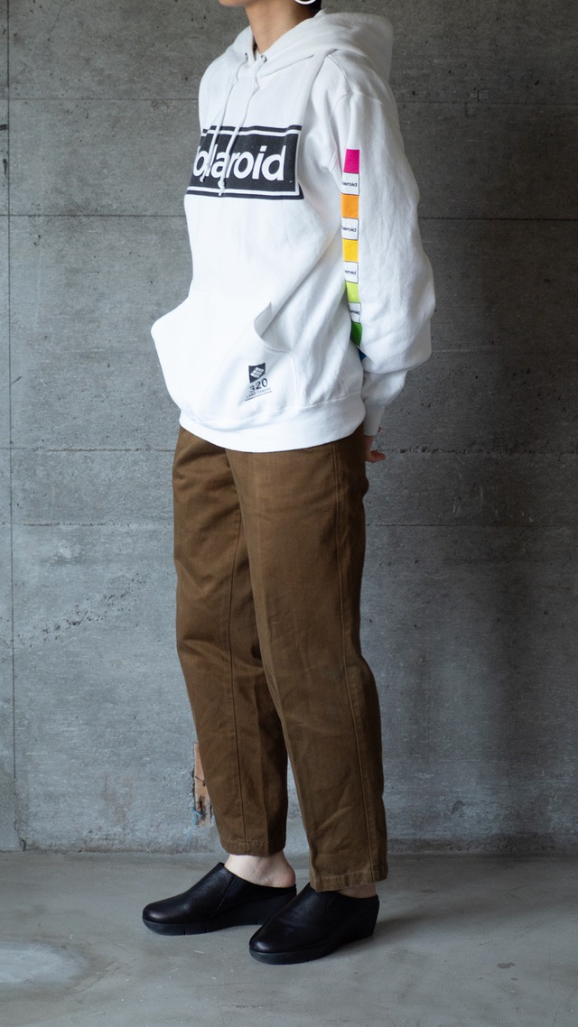 "Polaroid" used Offical logo hoodie