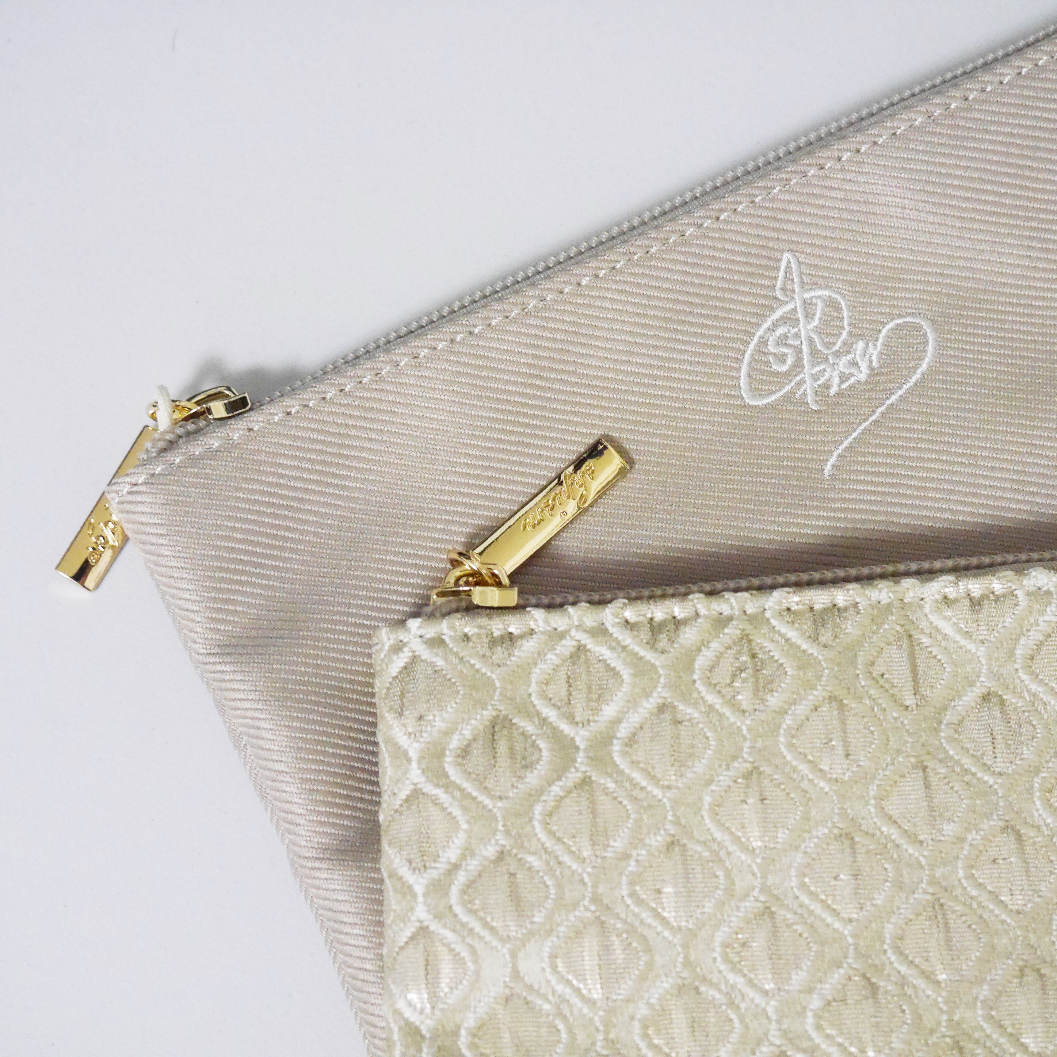 Flat pouch-Geometry-（全3色） | skpism®