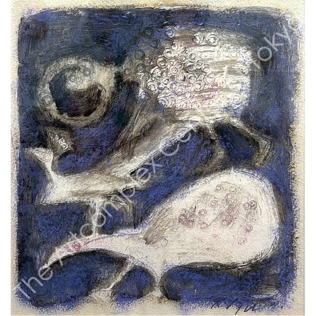 脇田 和「クジャクと人」