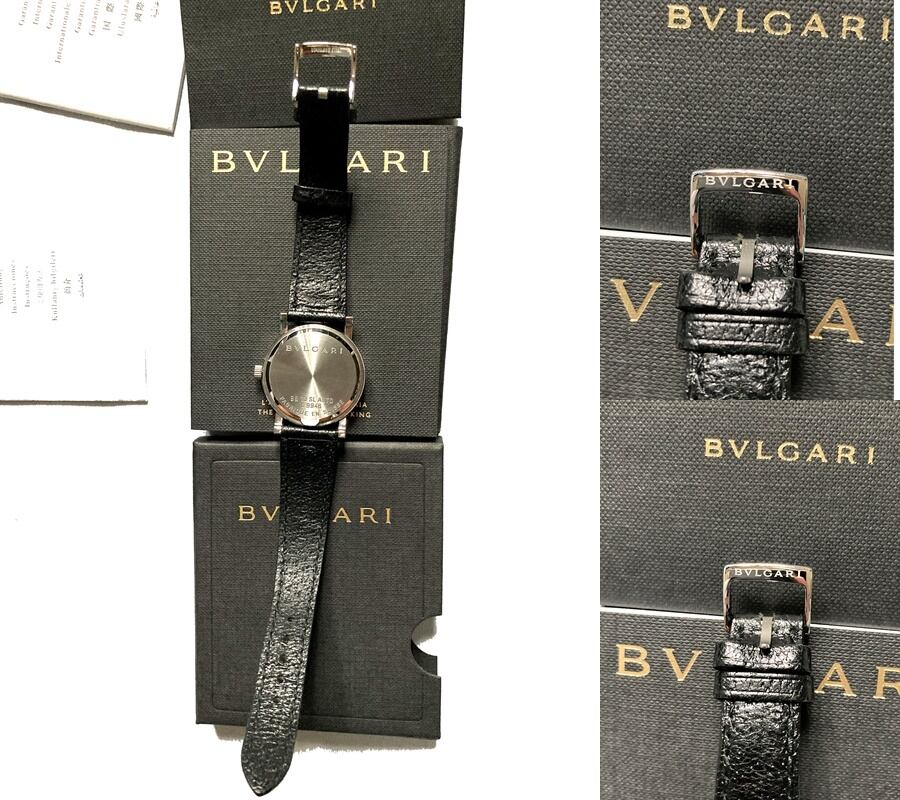 極美品 国内正規 完備 純正 BVLGARI BB33SL 定価50万 ブルガリブルガリ