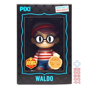 スリルジョイ PIX ピックス ウォーリーをさがせ! ウォルドー ビニールフィギュア 箱付