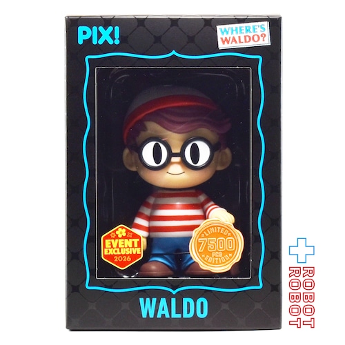 スリルジョイ PIX ピックス ウォーリーをさがせ! ウォルドー ビニールフィギュア 箱付