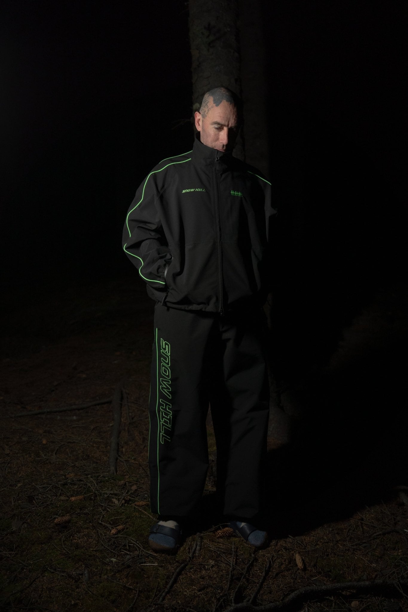 TTTMSW×SNOW HILL 3layer Track pants（BLACK） | TTTMSW