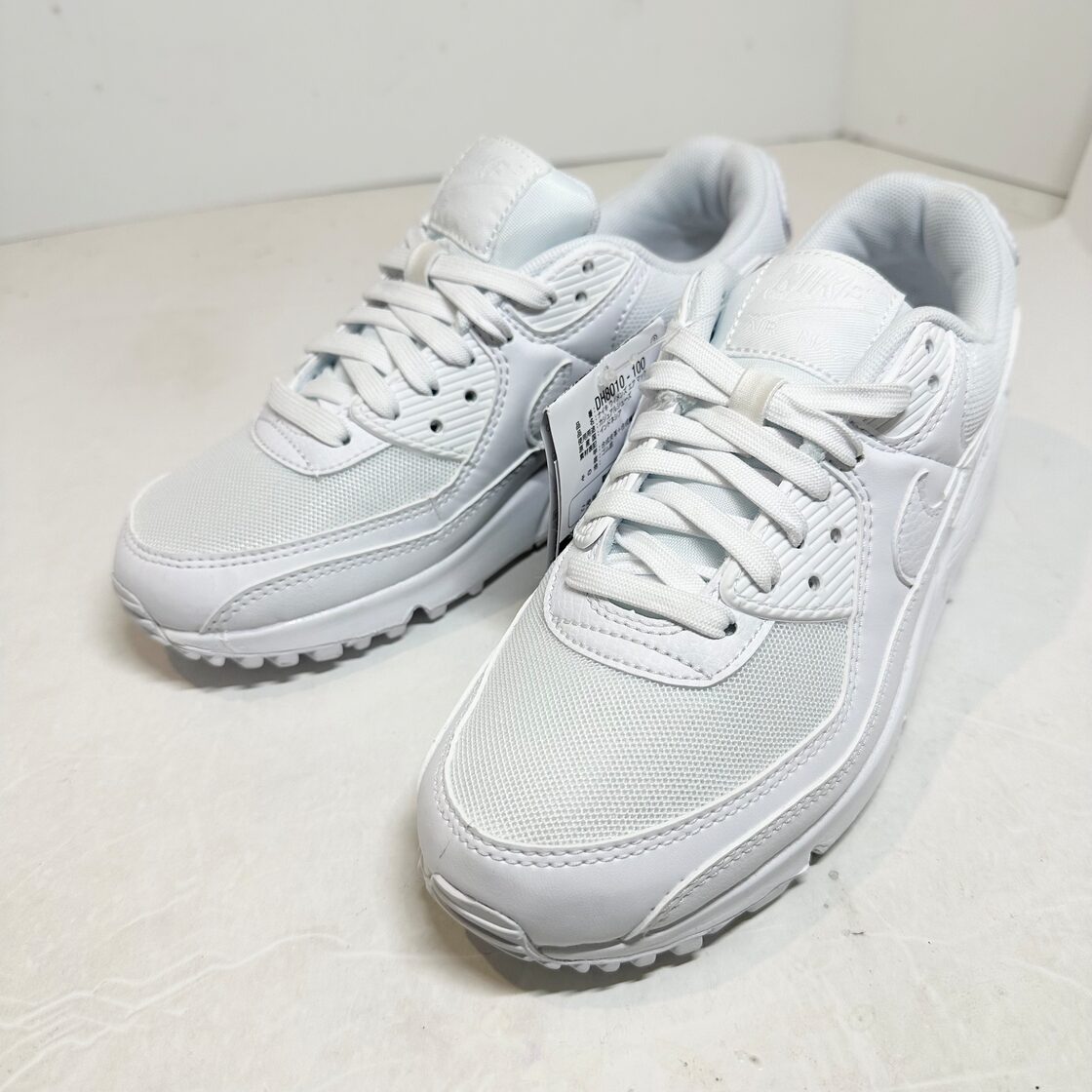 新品☆NIKE/ナイキ☆AirMax90/エアマックス90☆トリプルホワイト/白 