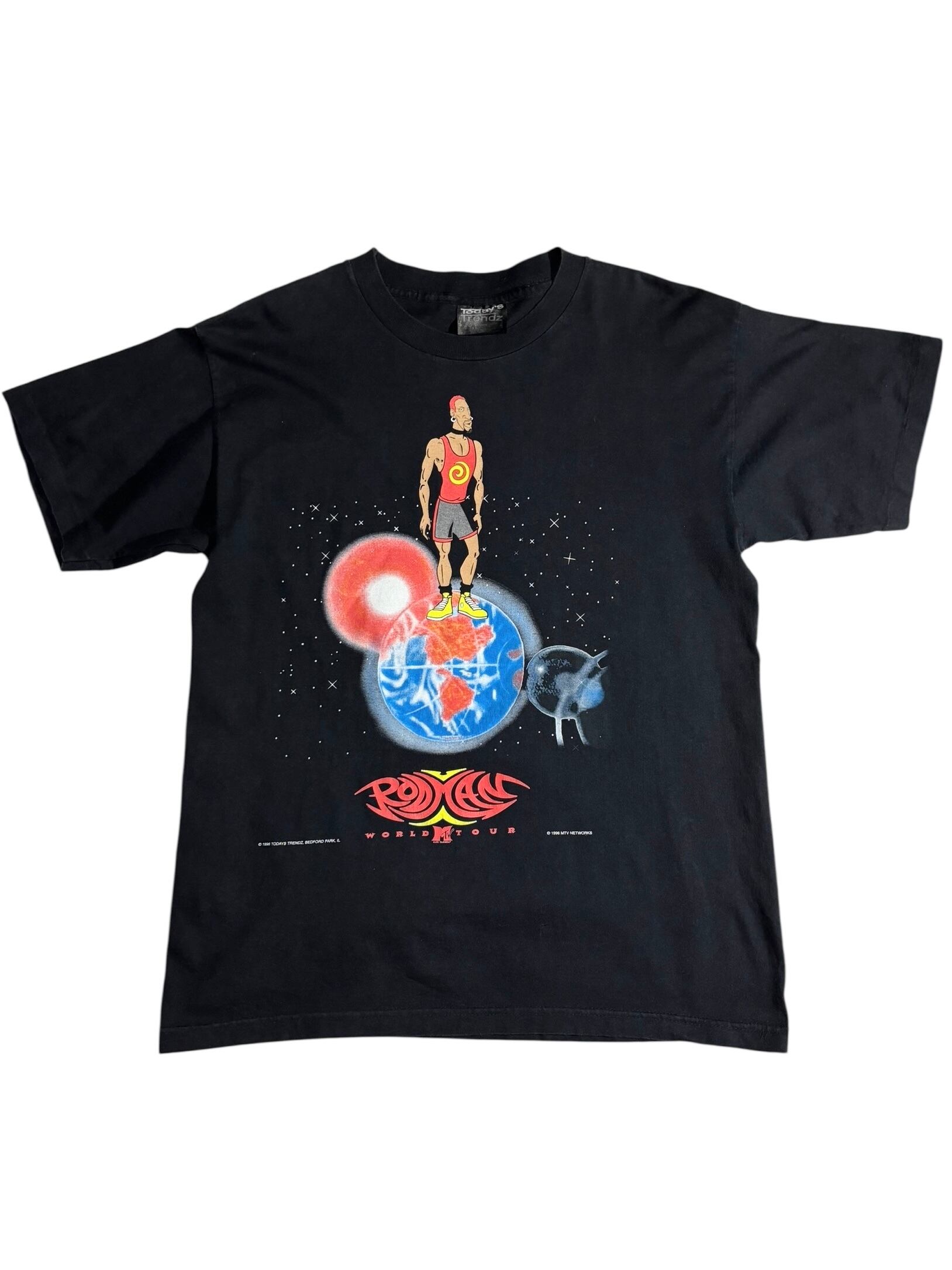 90's ファッション 90s デニスロッドマン 1996年 MTV ワールドツアー