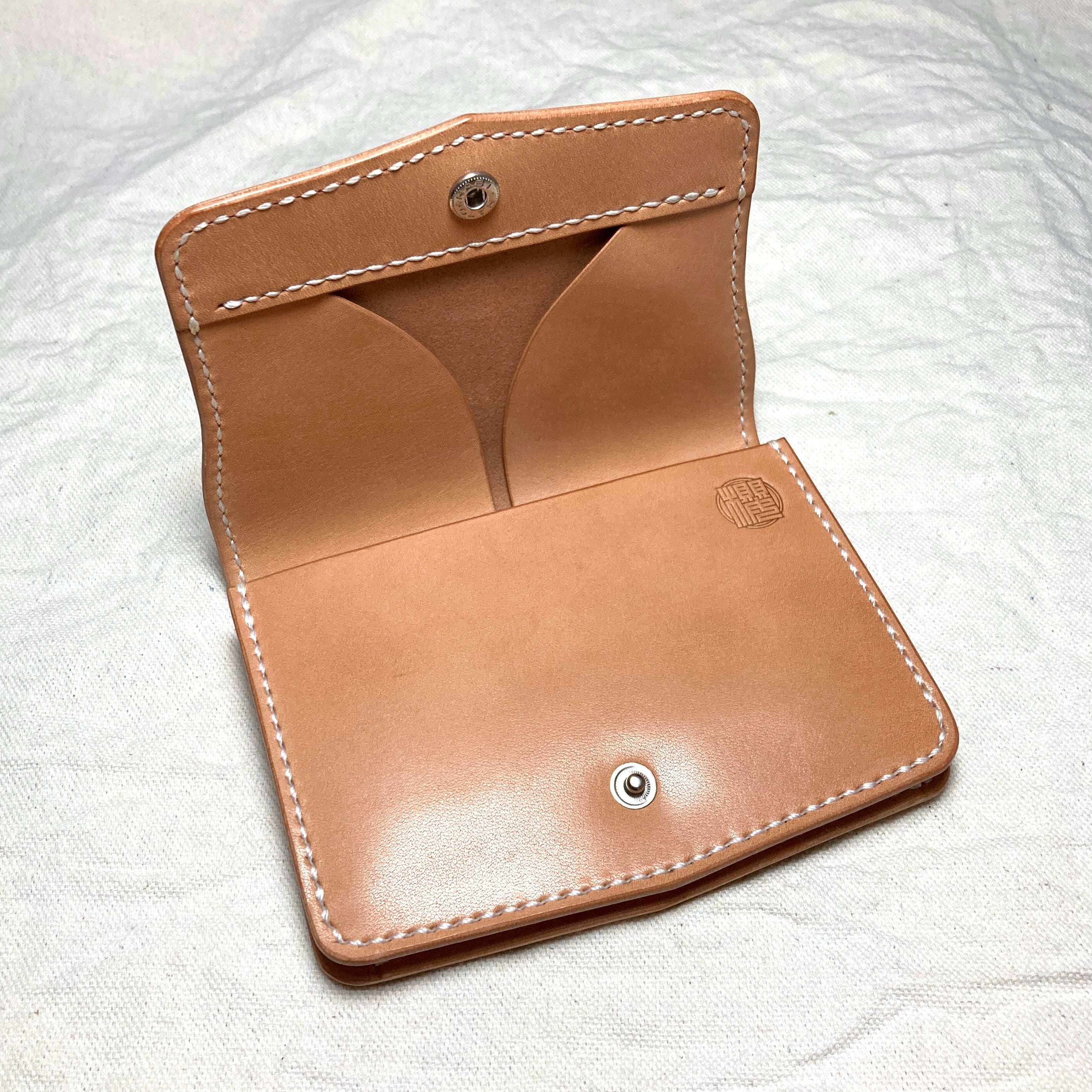 栃木レザー ギャルソン財布 本革 ミドルウォレット コンパクト財布 キャメル 栃木レザー ギャルソンウォレット 本革 コンパクト財布 ミドル