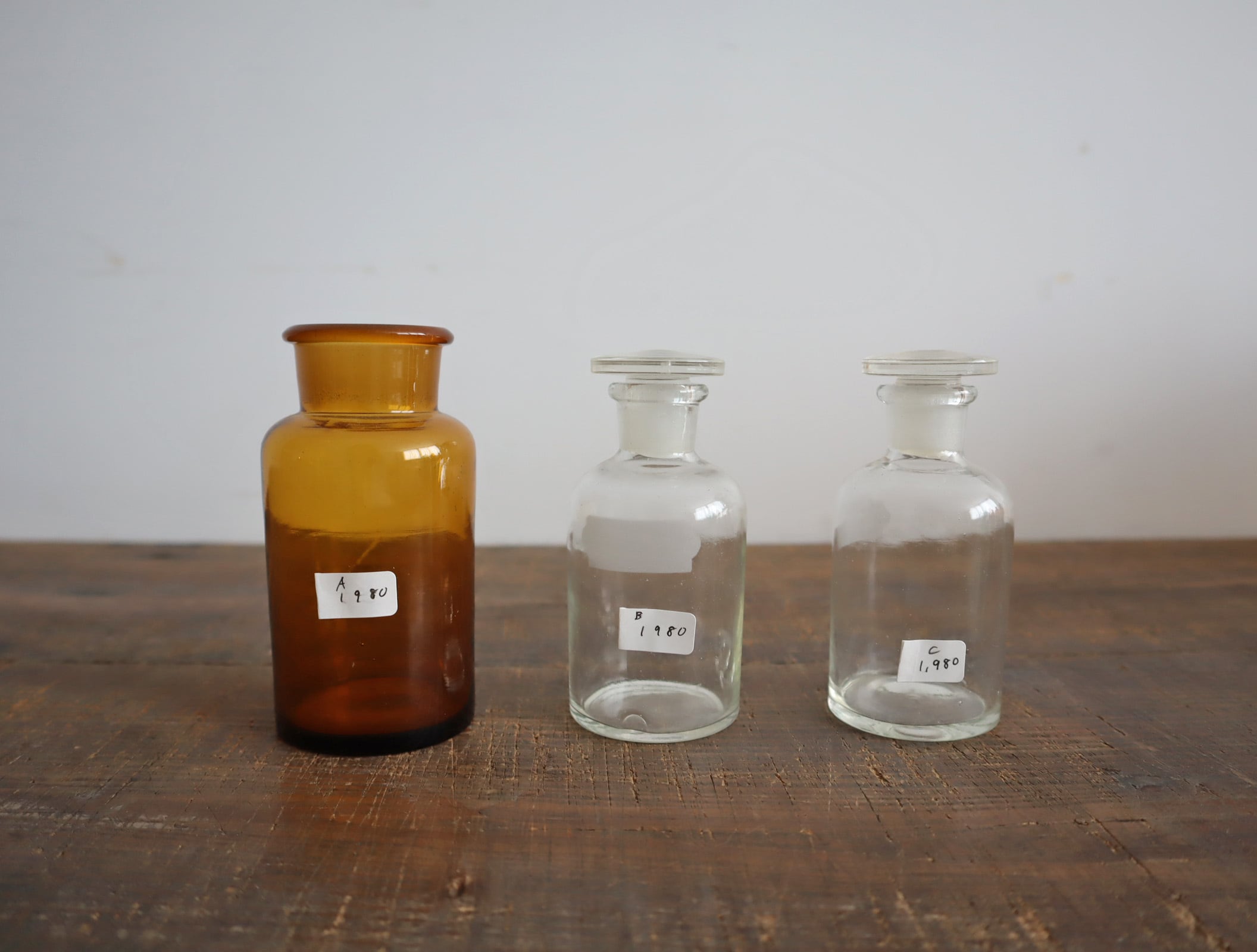 【送料無料】 ヴィンテージガラスボトル 2310円サイズ