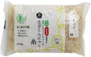 有機生芋糸こんにゃく・広島原料 １５０ｇ