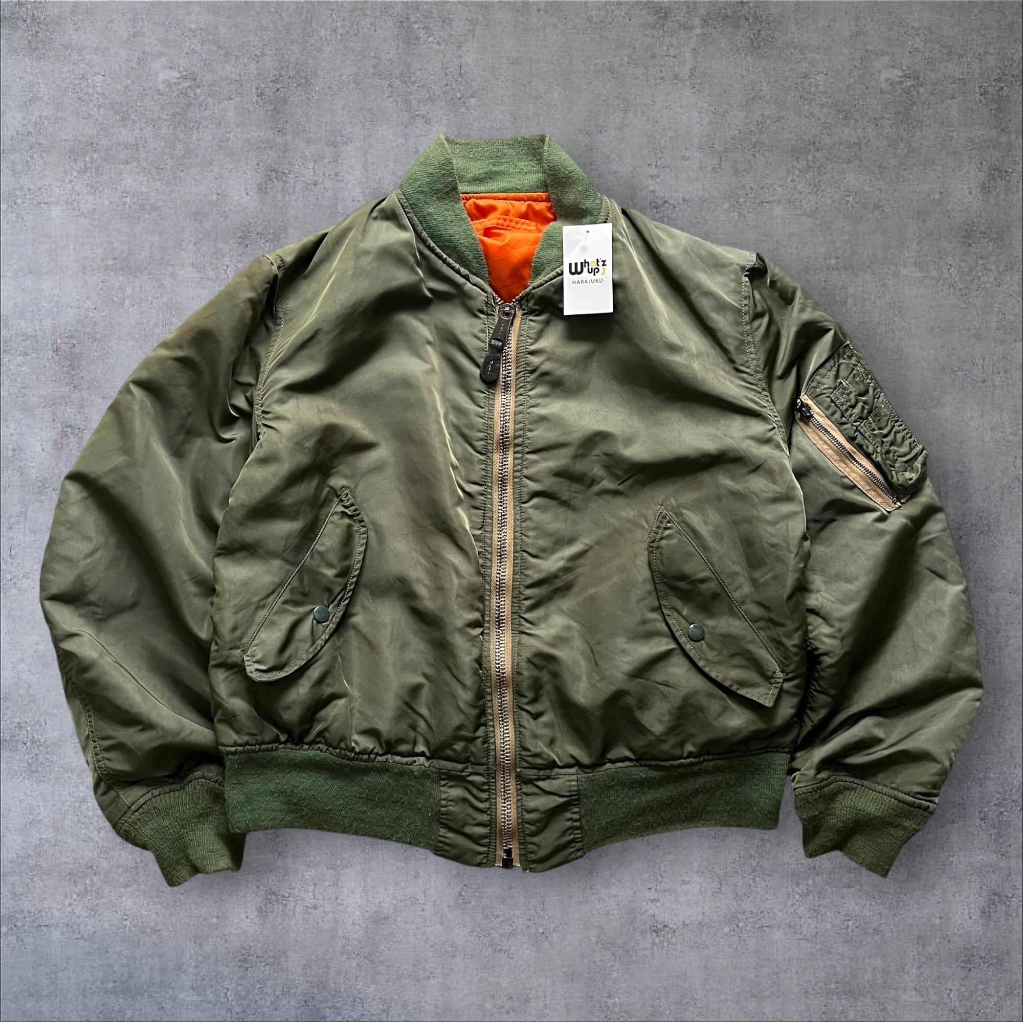 〜1990s Alpha MA-1 Flight Jacket 【高円寺店】
