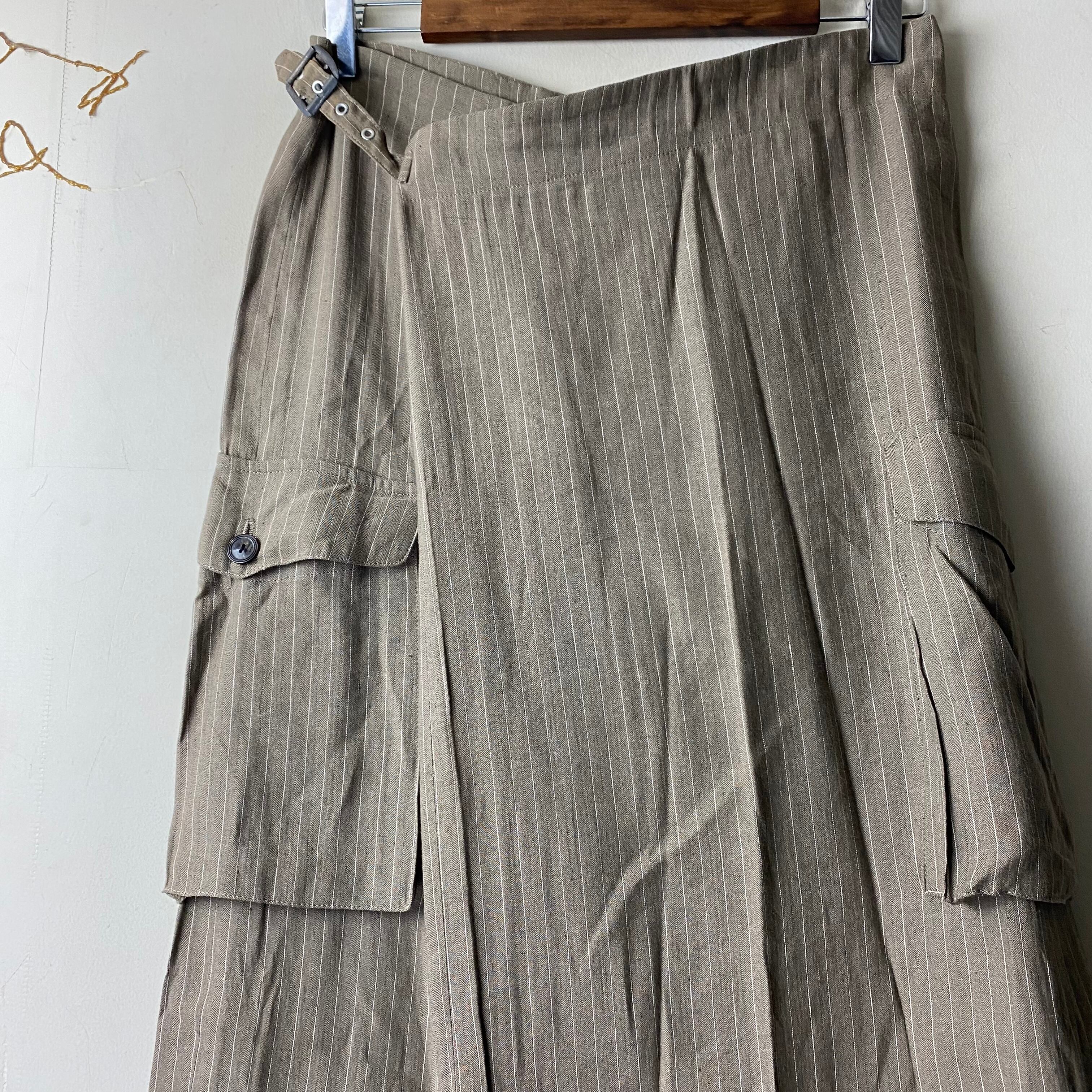 JEAN PAUL GAULTIER CLASSIQUE wrap cargo pants | NOIR ONLINE
