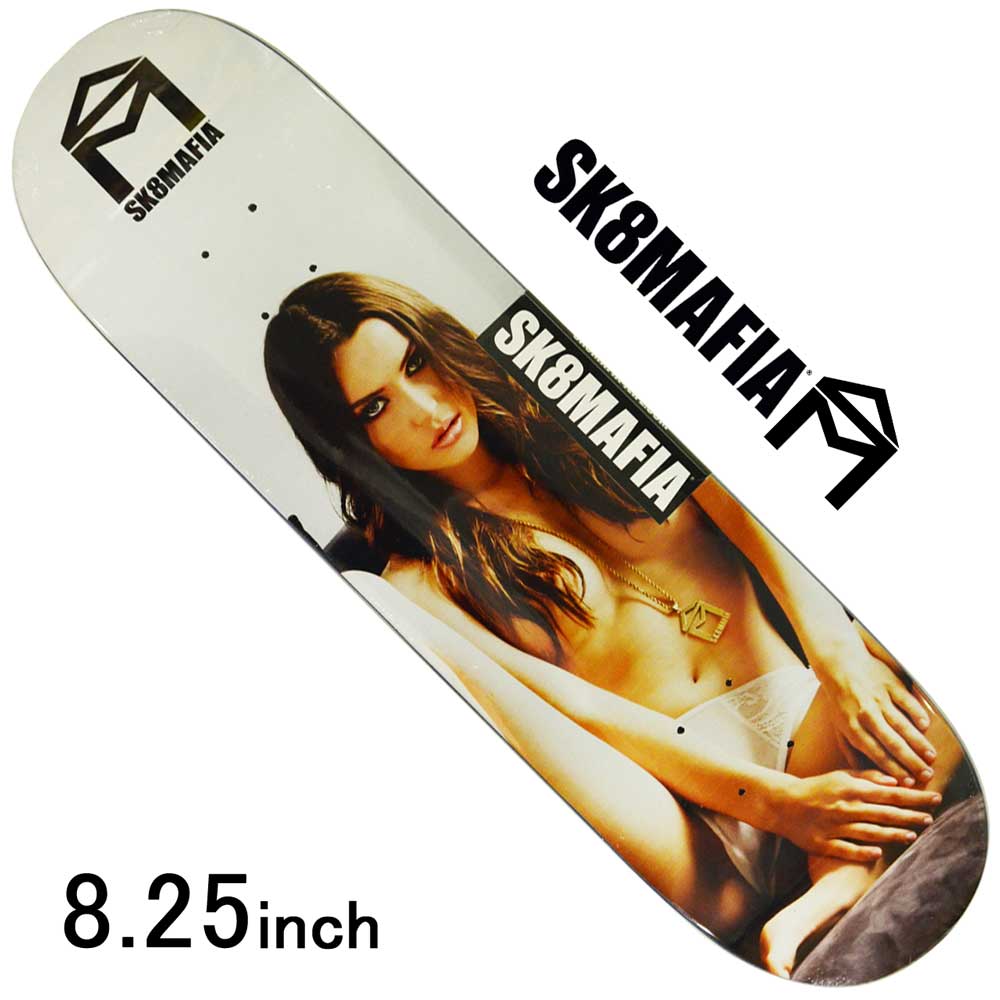 スケボー コンプリート スケートボード スケートマフィア SK8MAFIA デッキ 8.0インチ 8.25インチ スケート ボード 板 送料無料  THE_JESS_8.25 | cutback powered by BASE