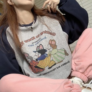 YUKIおとぎ話のプリントスウェット