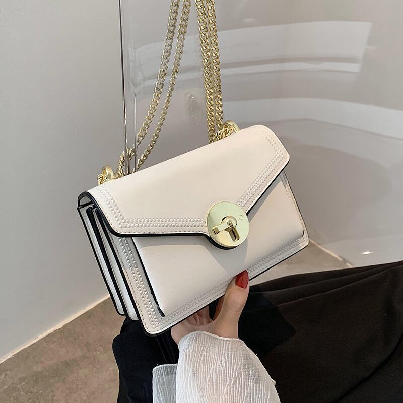 チェーンバッグ女性バッグ2020新しい波夏のファッションシンプルなワンショルダーメッセンジャーバッグワイルドワイルドスモールスクエアバッグ Tiancai_Wing_Bag5698789