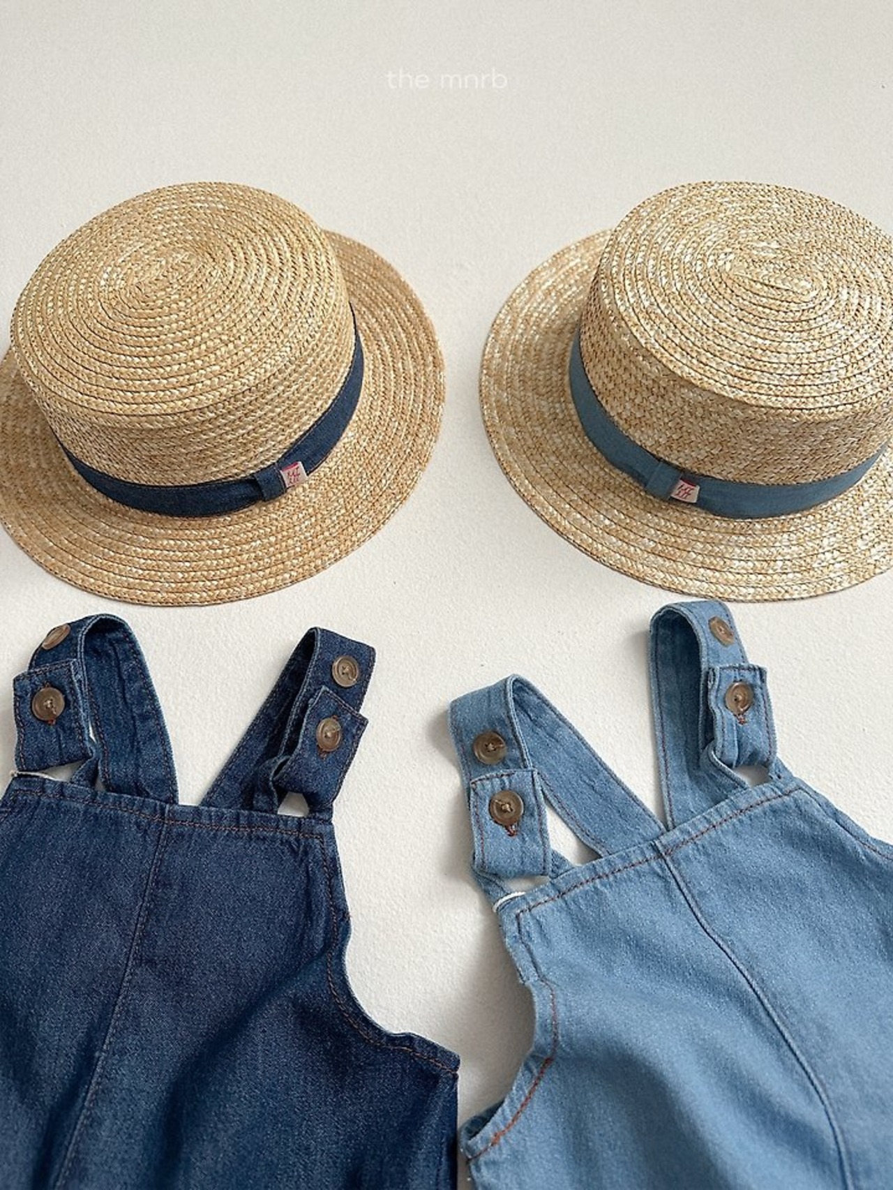[the mnrb] Cancel Denim Overalls / [미니로브] 해지데님오버롤