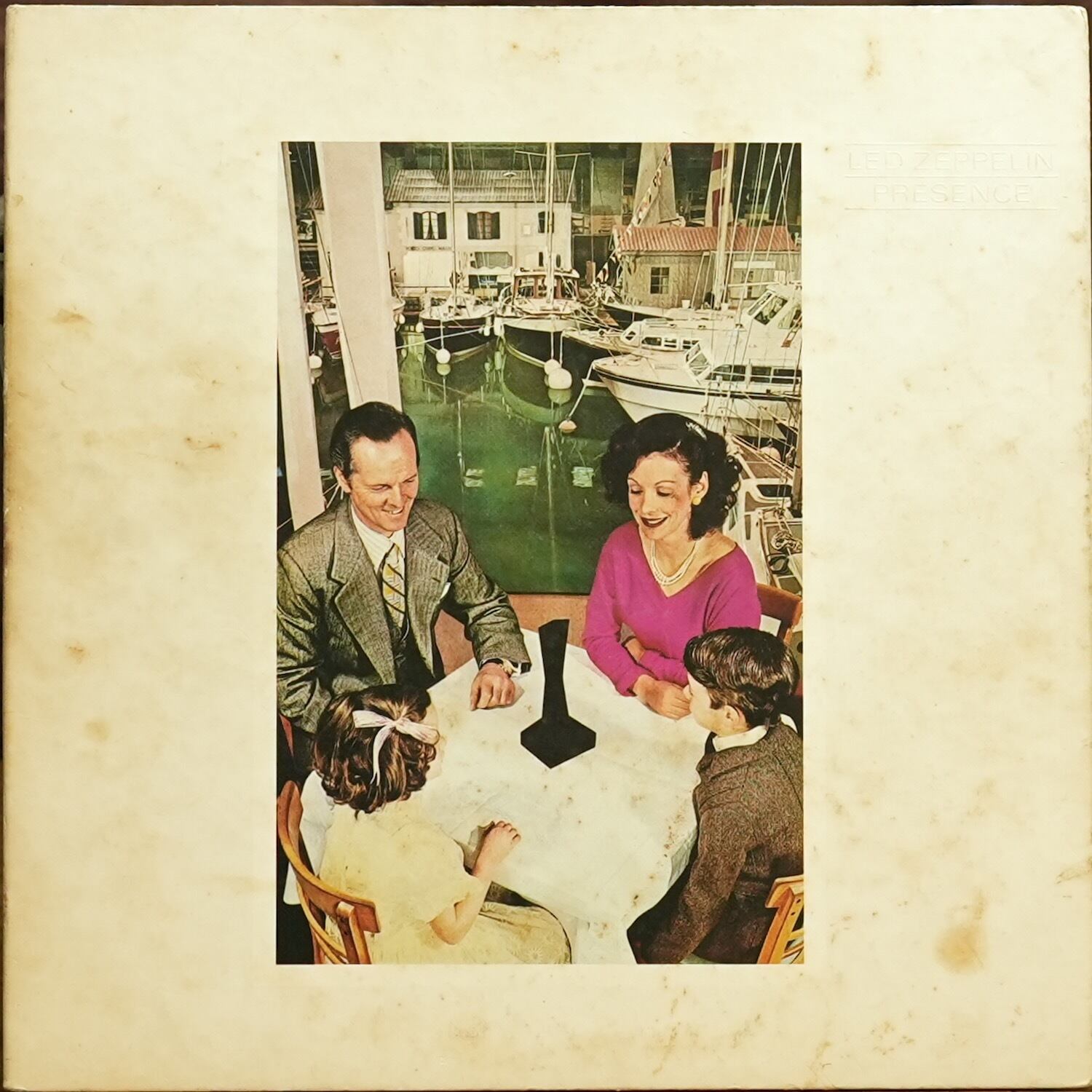 LP 帯 レッドツェッペリン LED ZEPPELIN P-10160N 3666LP2 LED ZEPPELIN / PRESENCE レッド・ツェッペリン P-10160N 中古