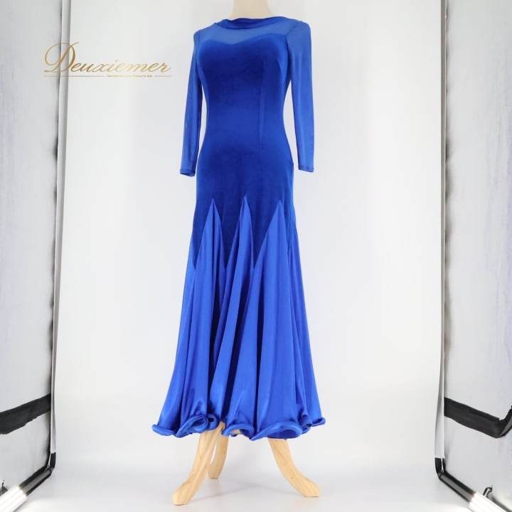 社交ダンス♡ジャンティパーティー用 ワンピースSサイズ 社交ダンス