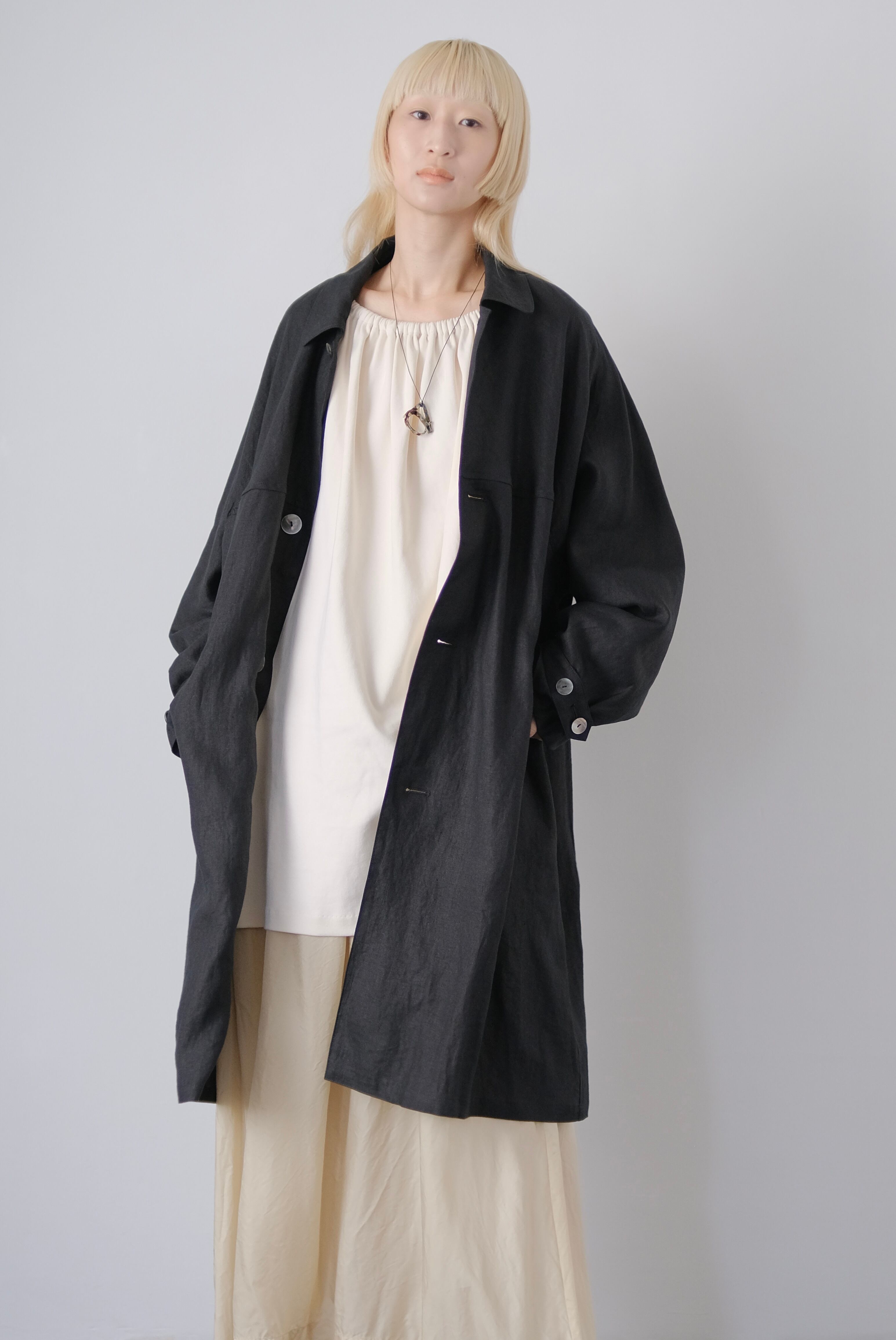 その他ブランド / aya noguchi aya/コート/--/リネン/BEG ayanoguchiaya