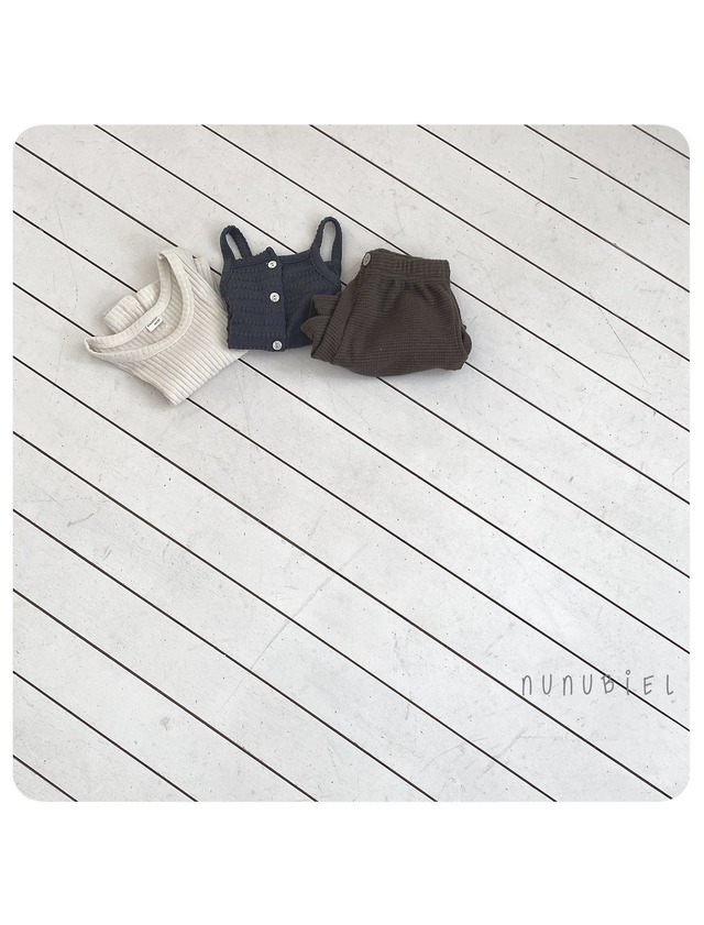 ⭐︎即納⭐︎[nunubiel-kids] muffin sleeveless