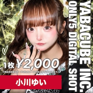 【5枚限定】NAKAYUBI 小川ゆい 5枚限定メッセージ落書き写真データ【¥2,200】