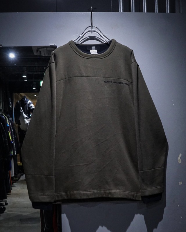 【add (C) vintage】“MARITHÉ + FRANÇOIS GIRBAUD” “Sample”Layered Design Sweatshirt