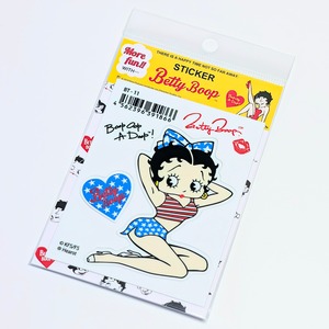 ✨️みんなメロメロ♡✨️送料無料！【 Betty Boop（ベティブープ） 】 STICKER（ステッカー）/ シール / ベティちゃん　〚アメリカン雑貨 アメトイ〛