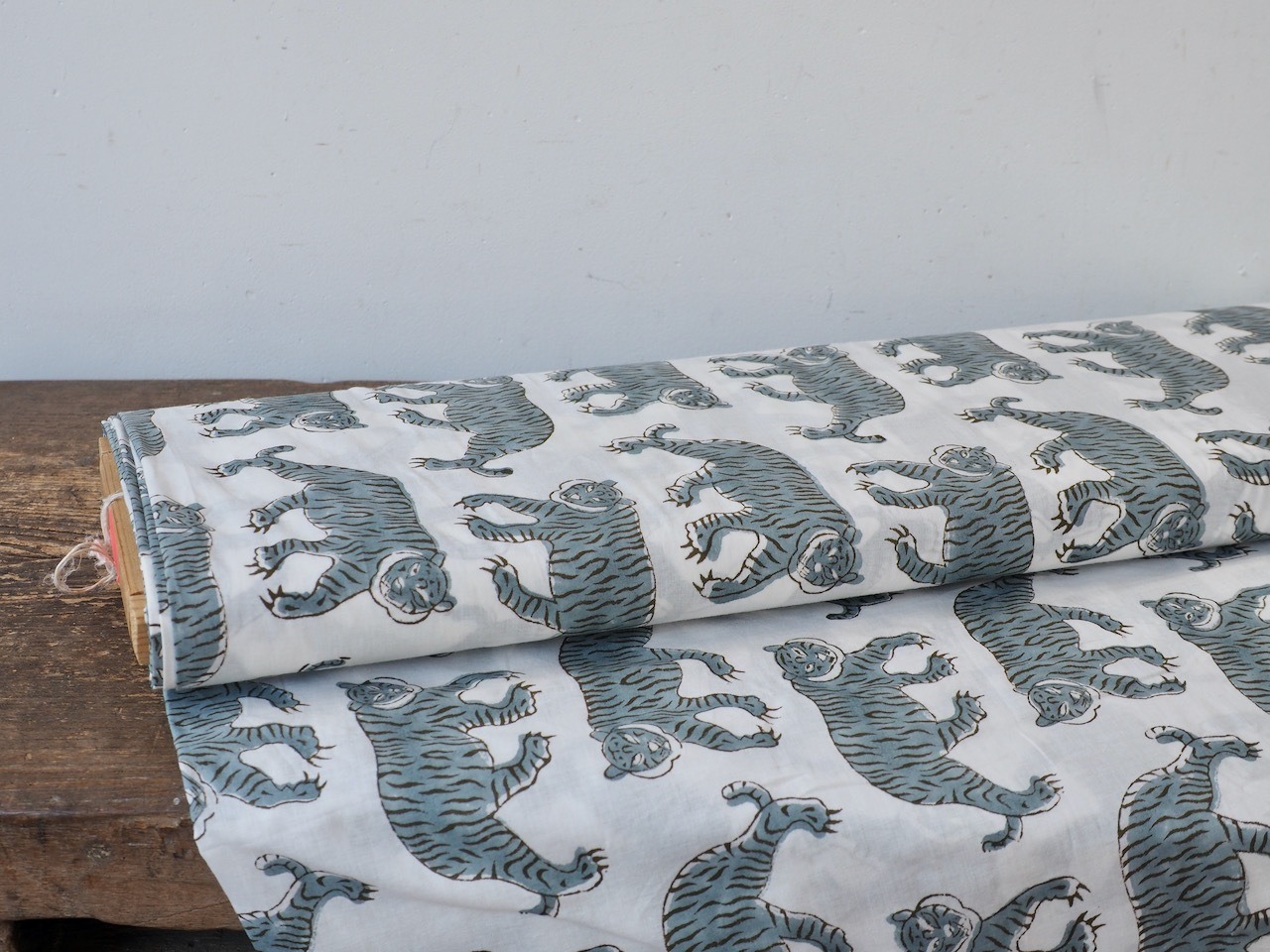 block print fabric c67 new tora gray