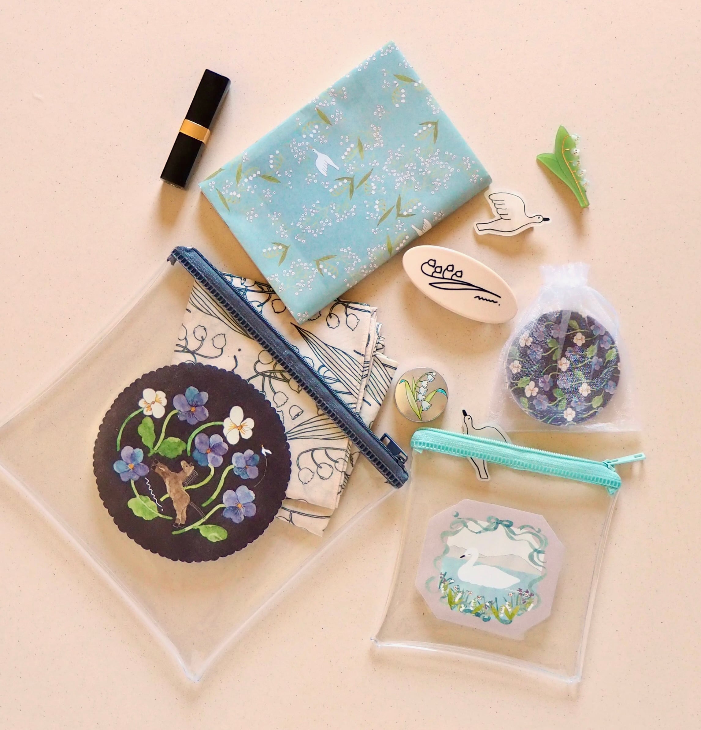clear pouch S