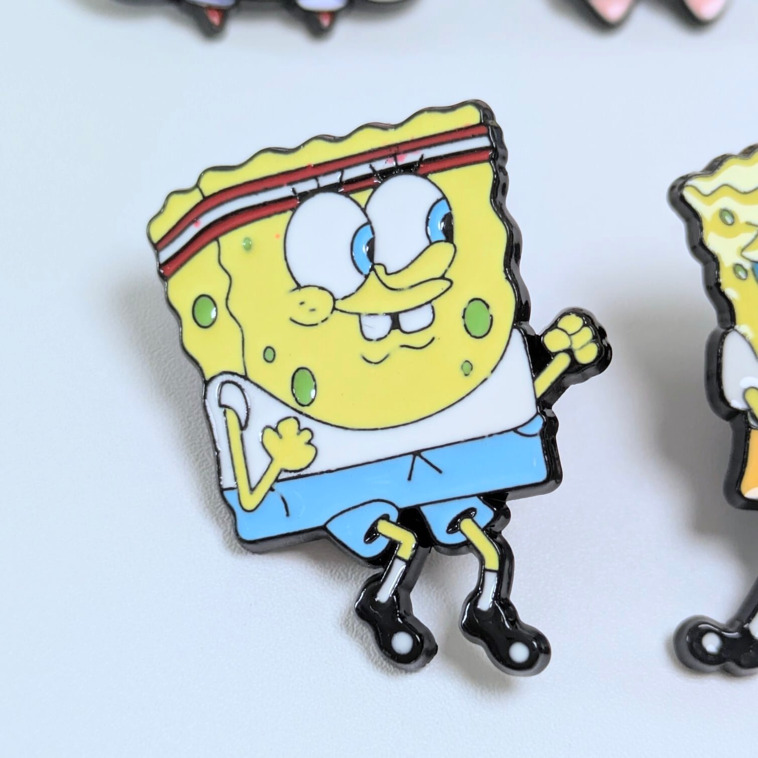 送料無料！ ★ピンズ PINS★ピンバッジ 【 SpongeBob SquarePants（スポンジボブ）】ピンズ 6Pセット / ピンバッジ / PINS〚アメリカン雑貨 アメトイ〛