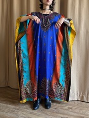 vibrant ethnic print import dress-5149-8