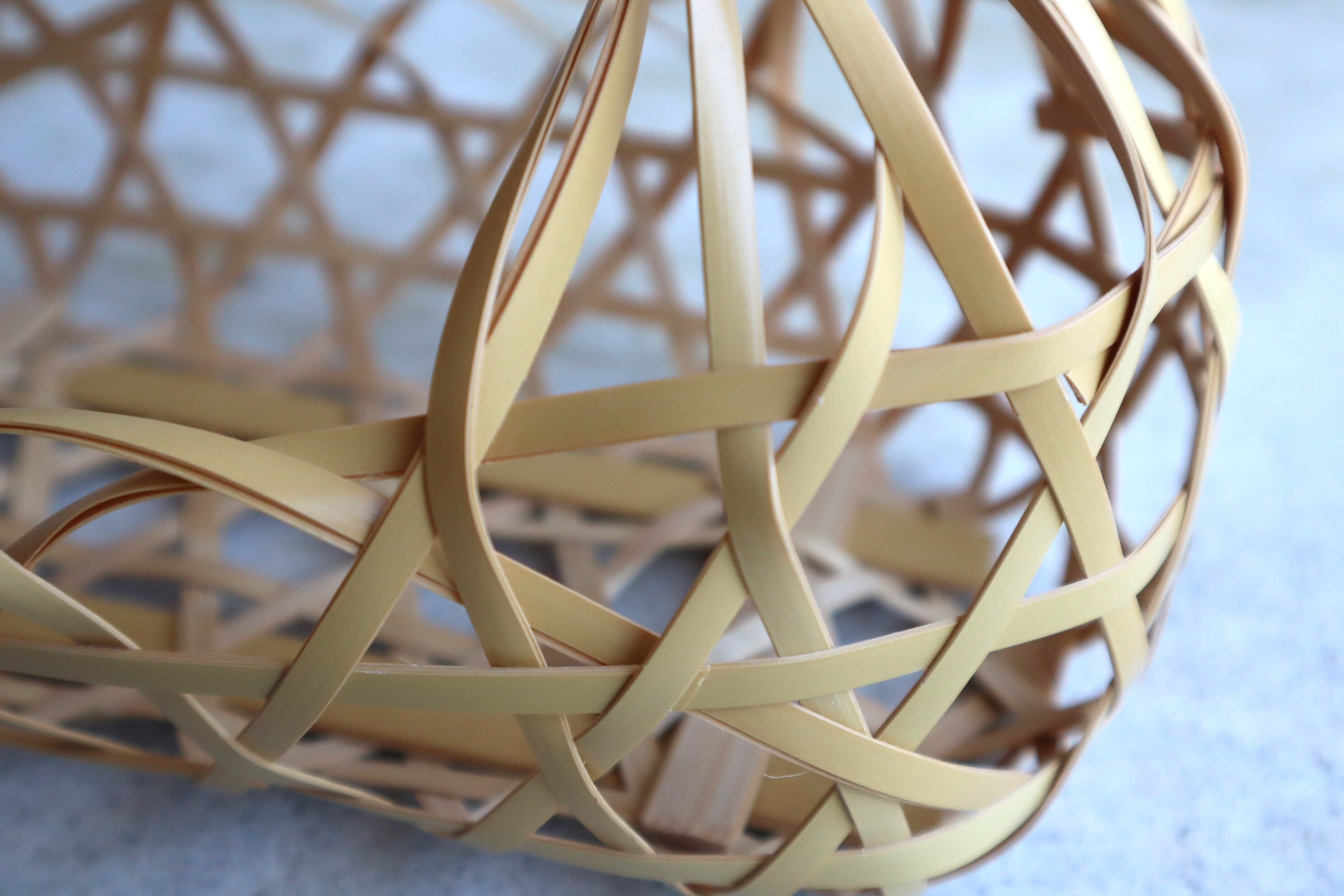 お*ん様 最終値下げ❣️ 清水貴之さん　竹細工カゴ 清水貴之 ／cargo | tsukinowa