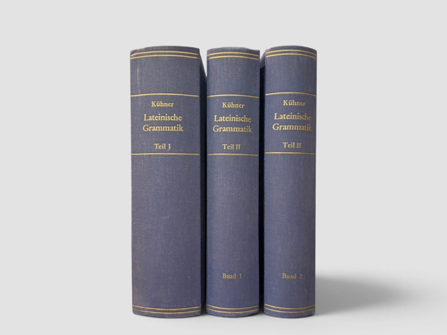 【SG262】【REPRINT】Ausführliche Grammatik der lateinischen Sprache Erster Teil: Elementar-, Formen- und Wortlehre Zweiter Teil: Satzlehre. Erster Band / Zweiter Band(1982) /Raphael Kühner, Friedrich Holzweissig, Carl Stegmann