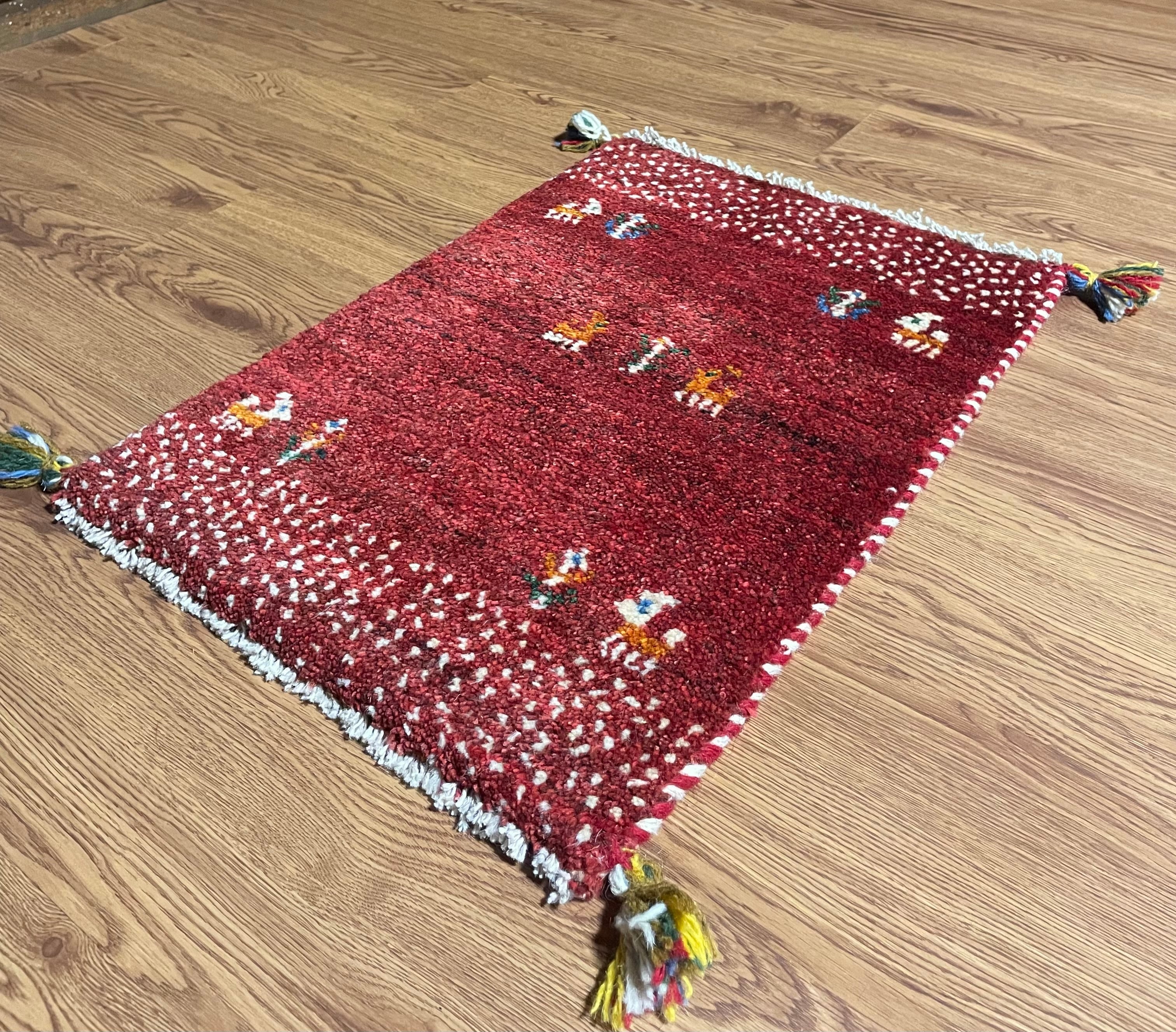 ペルシャギャッベ (ギャベ) ギャッベ 玄関マット No.GM-457 | A's Rug