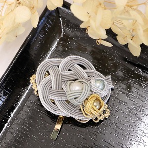 水引ポニーフック　シック　成人式　結婚式　お祝い事