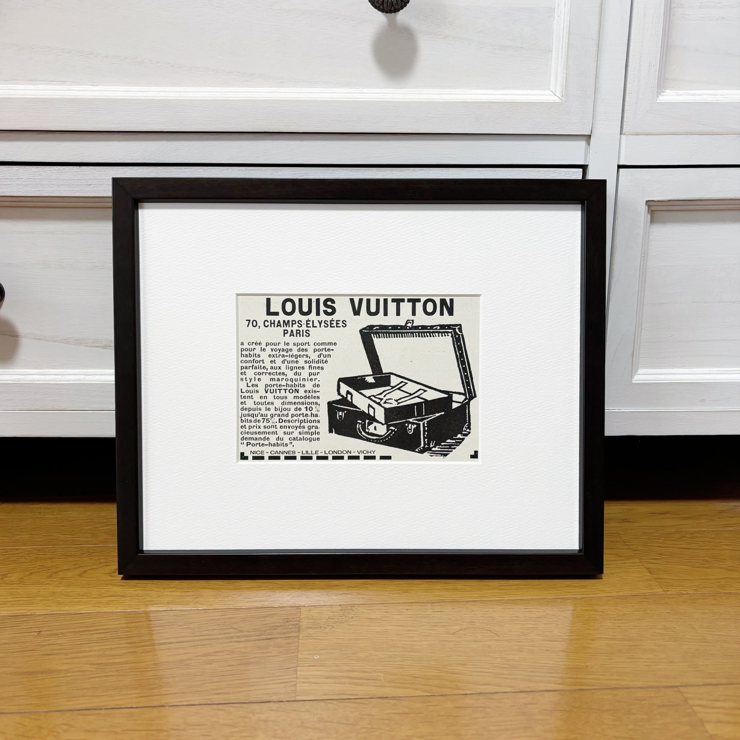 再入荷！1925 広告＞Louis Vuitton ルイヴィトン ポスター