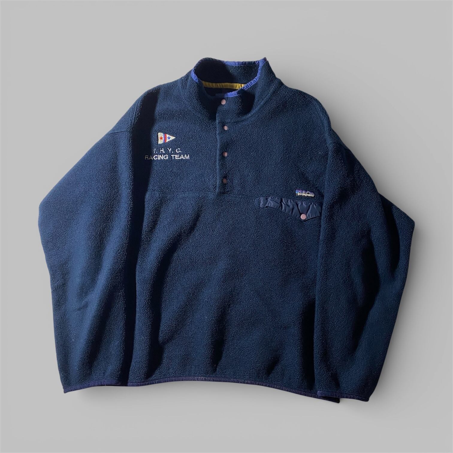 PATAGONIA 90s patagonia シンチラ スナップT ネイビー USA製 